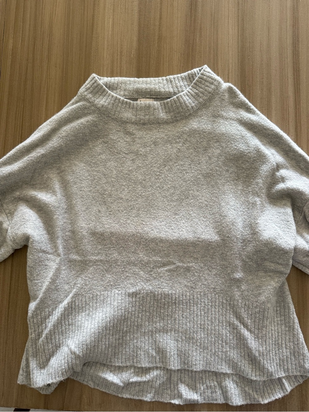 Target Light Gray Women's Crewneck Pullover Sweater